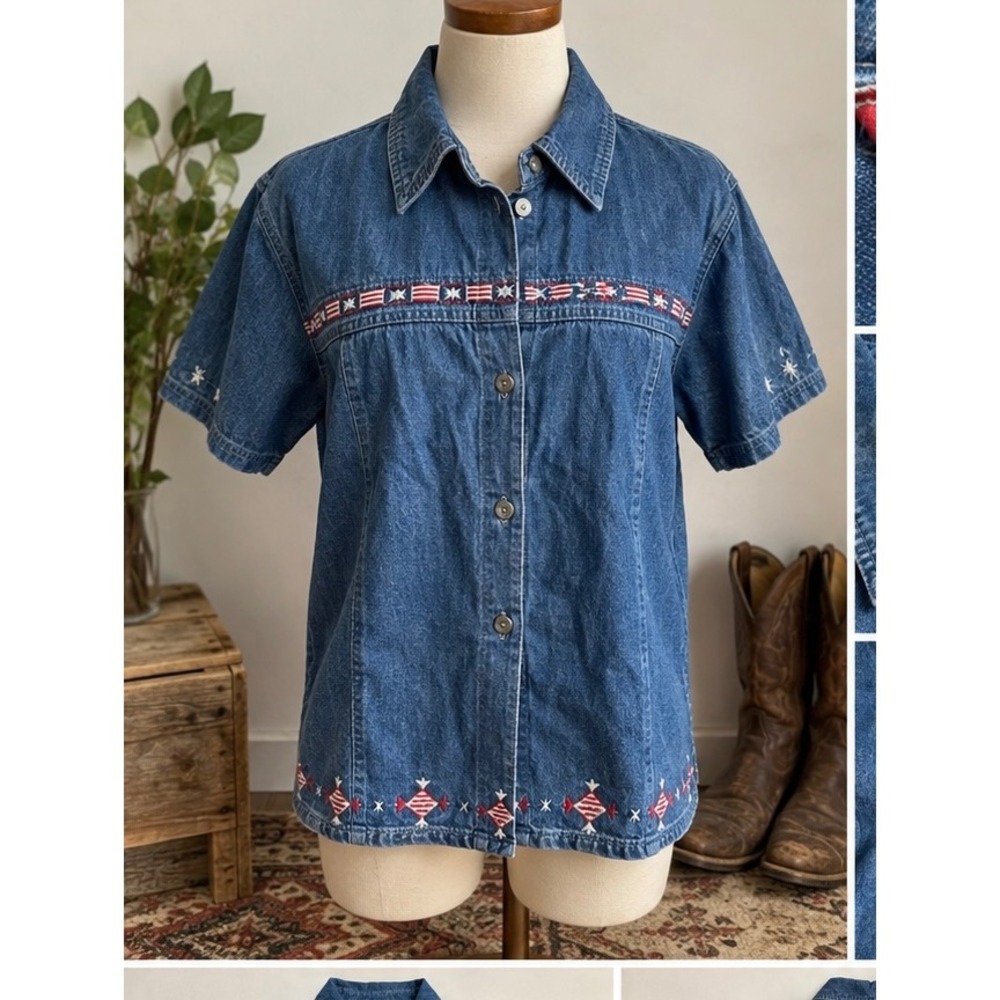 Vintage Unionbay Vintage Denim Button Down Shirt